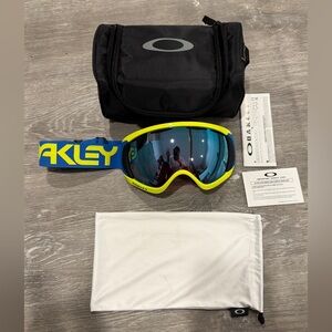 Oakley canopy Prism Snow Ski Goggles - OS - Neon and Blue